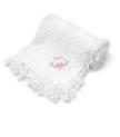 baby blanket embroidered personalized.