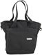 Black fleurville diaper bag.